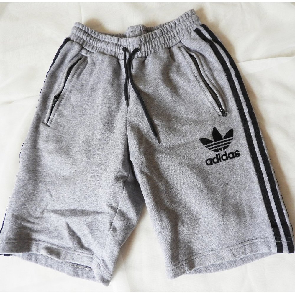 Cotton shorts, gray, size S